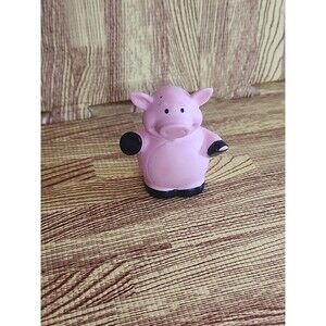 Tomy Ertl John Deere Farm Friends Pig Toy Figure Vintage 2” Pink
